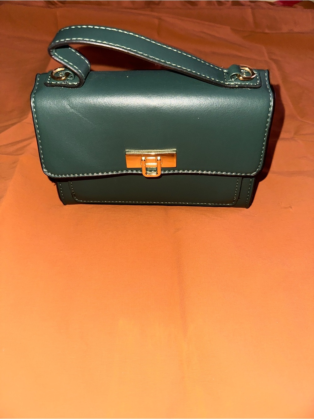 Primark Green Crossbody FauxLeather Bag